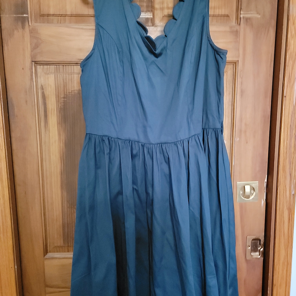 Lindy Bop Dark Teal Dress